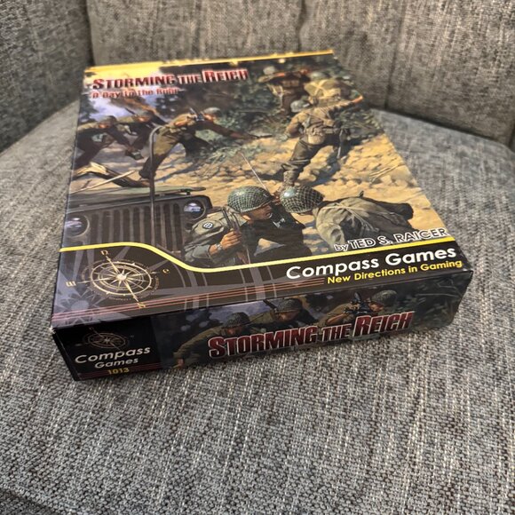 Storming the Reich: D-Day to the Ruhr (open, unpunched) Compass Games - Picture 2 of 15